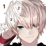 Tap Anime - Color By Number Icon